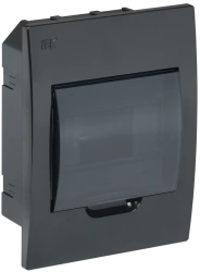 Plastic Enclosure for Modular Devices MKP12-V-06-41-K02 KREPTA IP41 Black IEK