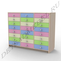 7.14 Storage Cabinet with 24 Drawers
