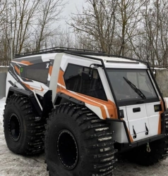All-Terrain Vehicle for Snow and Swamp Transport KHAN ELECTRIC