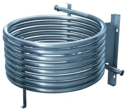 Coaxial Heat Exchanger for Milk Cooling