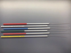 Nickel-Chromium Microbiological Loop with Holder and Without