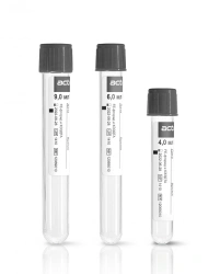 Acti-Fine® Vacuum Tubes for Venous Blood Collection with Sodium Fluoride and K3EDTA, 13x75 mm, 3.0 ml