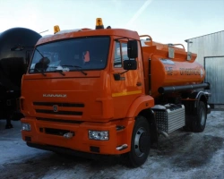 Fuel Tanker for Hazardous Cargo Transport Type 9666A (Modification 9666A1 on KAMAZ 43253-G5 Chassis)
