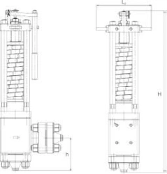 Safety Valve Series S.KP, Type S.KPSUF