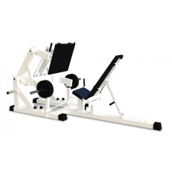 Leg Press Machine with Free Weights