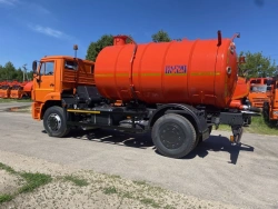 Vacuum Waste Disposal Truck KO-529-14 based on KAMAZ 53605-A5, 53605-5H