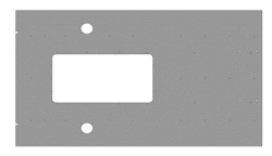 Polyester Fiberglass Panel for Vehicle Cladding 5299-132-5502029