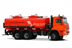 Oil Tanker Truck ACN 4680A4-10 on KAMAZ 65111-A5 Chassis