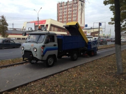 Multifunctional Combined Machine "Chistik" MKM-1904-23 with Attachments