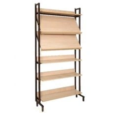 Demonstration Shelves with Inclined Shelves, Models Stmet-DP5, Stmet-DP6