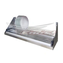 Stainless Steel Dish Drying Shelf for Kitchen and Storage