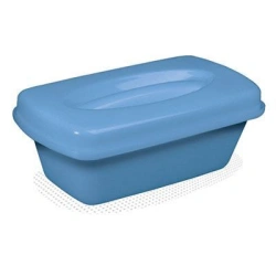Polymer Containers with Perforated Tray and Lid for Pre-Sterilization Cleaning, Chemical Disinfection, and Sterilization