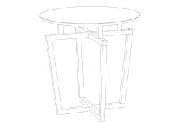 Rille 440 Coffee Table - Stylish and Functional Design