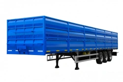 FOX TANK PЦ 877714 Platform Semi-Trailer with Sides for Various Cargo