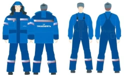 Men's Protective Suit (Jacket, Bib Overalls) for Arc Flash Risks, Level 45.9 cal/cm²