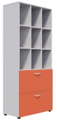 Wooden Shelving Cabinet for Office and Home - Model Ш.Ж.4