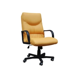 SWING Wooden Frame Chair with Textile Upholstery and Metal Base