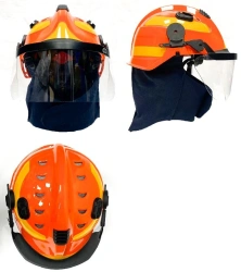 Protective Helmet Sicor EOM with Impact-Resistant Shield