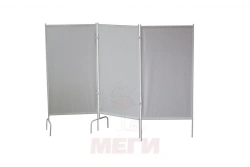 Medical Partition Screen without Wheels, Three-Section Model MCK-3302-01