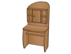 Versatile Shelving Unit for Preschool Activities - Aybolit Set No. 2/SJ160