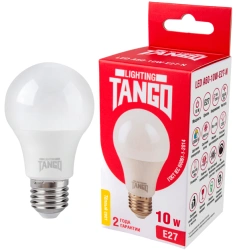 LED Light Bulb 10W E27 A60 3000K 220V (TANGO LED A60-10W-E27-N)