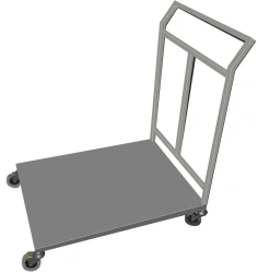 Platform Trolley for Heavy Loads - Versatile Transport Solution