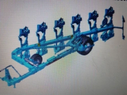 DIAMAN-6+1 Reversible Semi-Mounted Plow