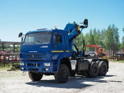 Multifunctional Vehicle with Hydraulic Crane KMA on KAMAZ 5350 (51K12N-U6)