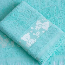 Soft Cotton Terry Towel for Kids - 100% Cotton