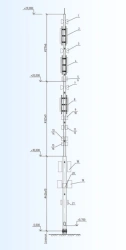 Dual-Purpose Support ODН - Height from 12 to 40 meters