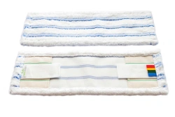 Flat Microfiber Mop with Soft Abrasive 50 cm