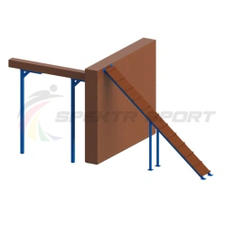 Obstacle Course Element - Inclined Board Fence