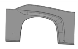 Right Rear Arch Panel for Vehicles 5299-401-5402505-02