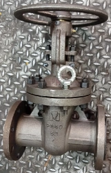 Steel Wedge Gate Valve with Rising Stem and Handwheel PN 4.0 MPa DN 80