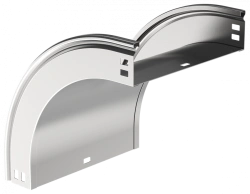 Vertical Smooth 90° Bend for Cable Trays, CPV41-0-90-050-300 ESCA