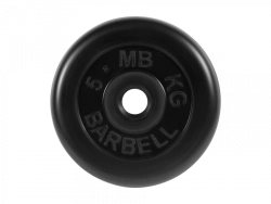 Standard Rubber-Coated Disc 5 kg, 31 mm - MB-PltB31-5