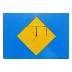 Pythagorean Puzzle A5 - Educational Geometric Game