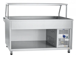 High-Temperature Refrigerated Display Counter with Neutral Cabinet PVV(N)-70KM-03-NSh