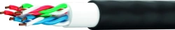 U/UTP Cat 5e PVC Cables for Structured Communication Systems