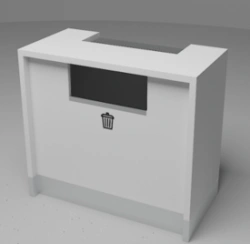 Customer Service Table 1100 C+ by MS MEBEL