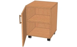 Mobile Cabinet with Door - Model TP-2