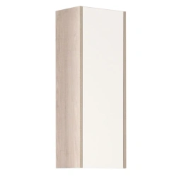 Modern Wall-Mounted Bathroom Cabinet York, White, Ash 1A171403YOAV01