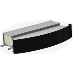 Electric Air Curtain with Water Heat Exchanger KAC-AD3525W Curved