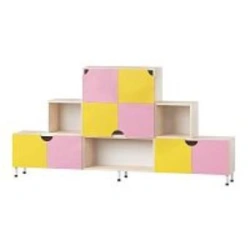 Toy Storage Shelf Pyramid Design
