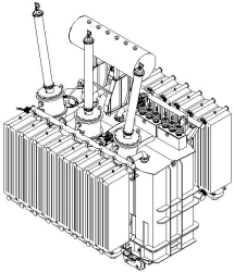 Oil Power Transformer TRDCN-63000/220 U1, UHL1, HL1