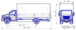 Diesel Trucks with Payload Capacity between 3.5t and 10t - Flatbed Platform