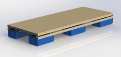 Floating Dock Section "Ladoga" with Steel Frame and High Load Capacity
