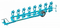 Reverse Plow PPO-8 (7+1) for Soil Tillage