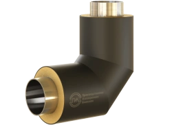 Thermal Insulated Fittings with Polyurethane and Protective PE Shell according to GOST 30732