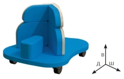 Wombat seat support (Size 4)